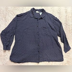 White Stag Button Down Shirt size 22W/24W